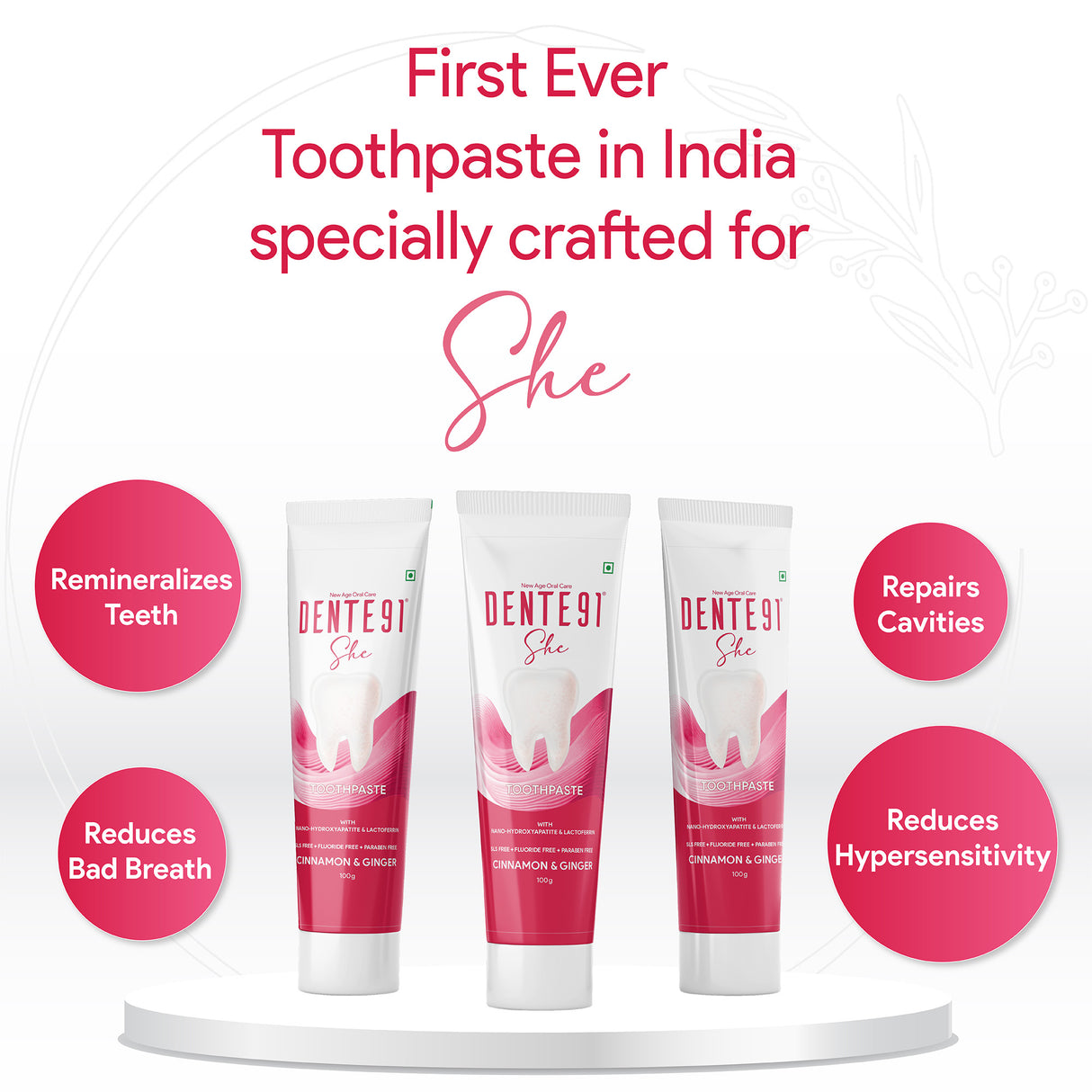 Dente91 SHE Toothpaste - Dente91