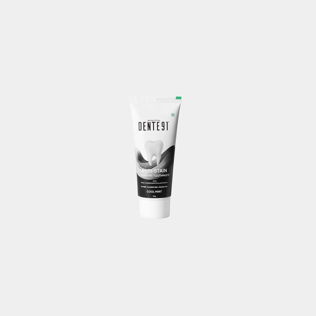 Dente91 Anti-Stain Charcoal Toothpaste - Dente91