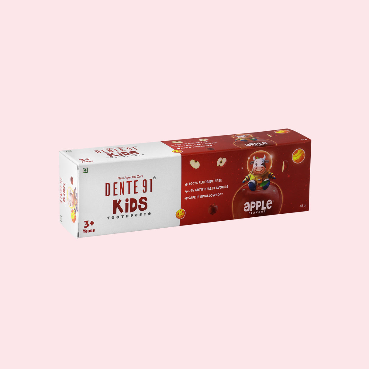 Dente91 Kids Toothpaste, Apple Flavour - Dente91