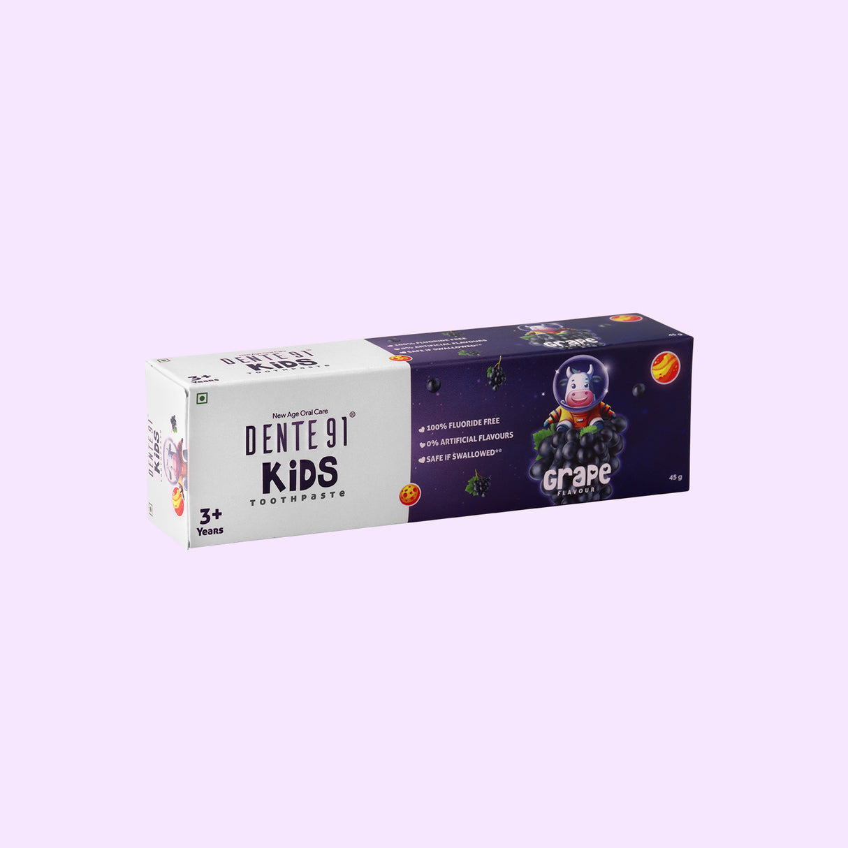 Dente91 Kids Toothpaste, Grape Flavour - Dente91