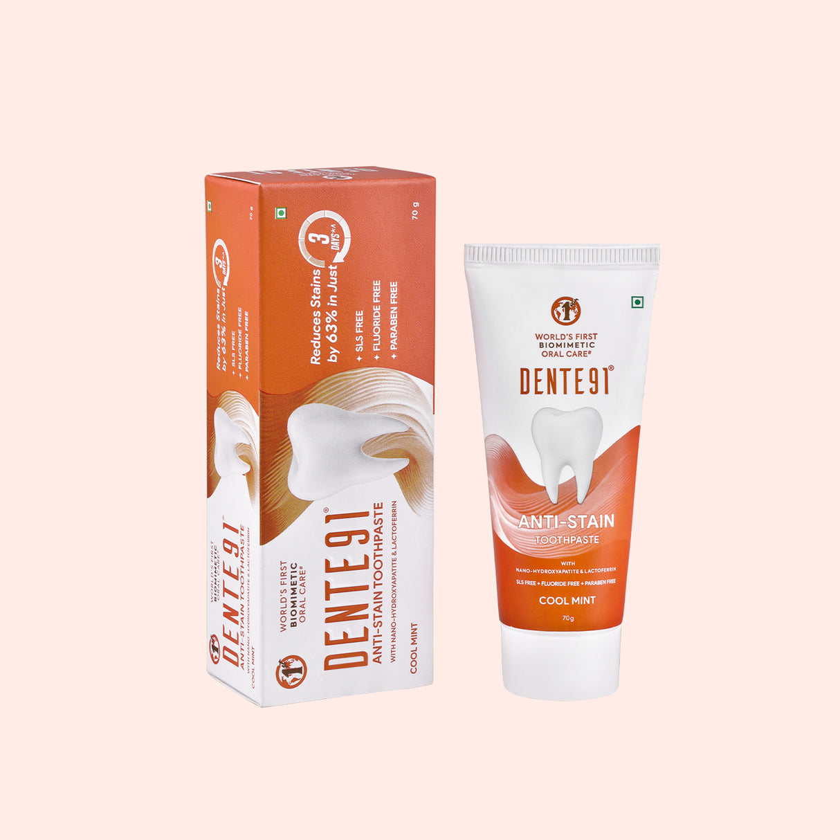 Dente91 Anti-Stain Expert Toothpaste