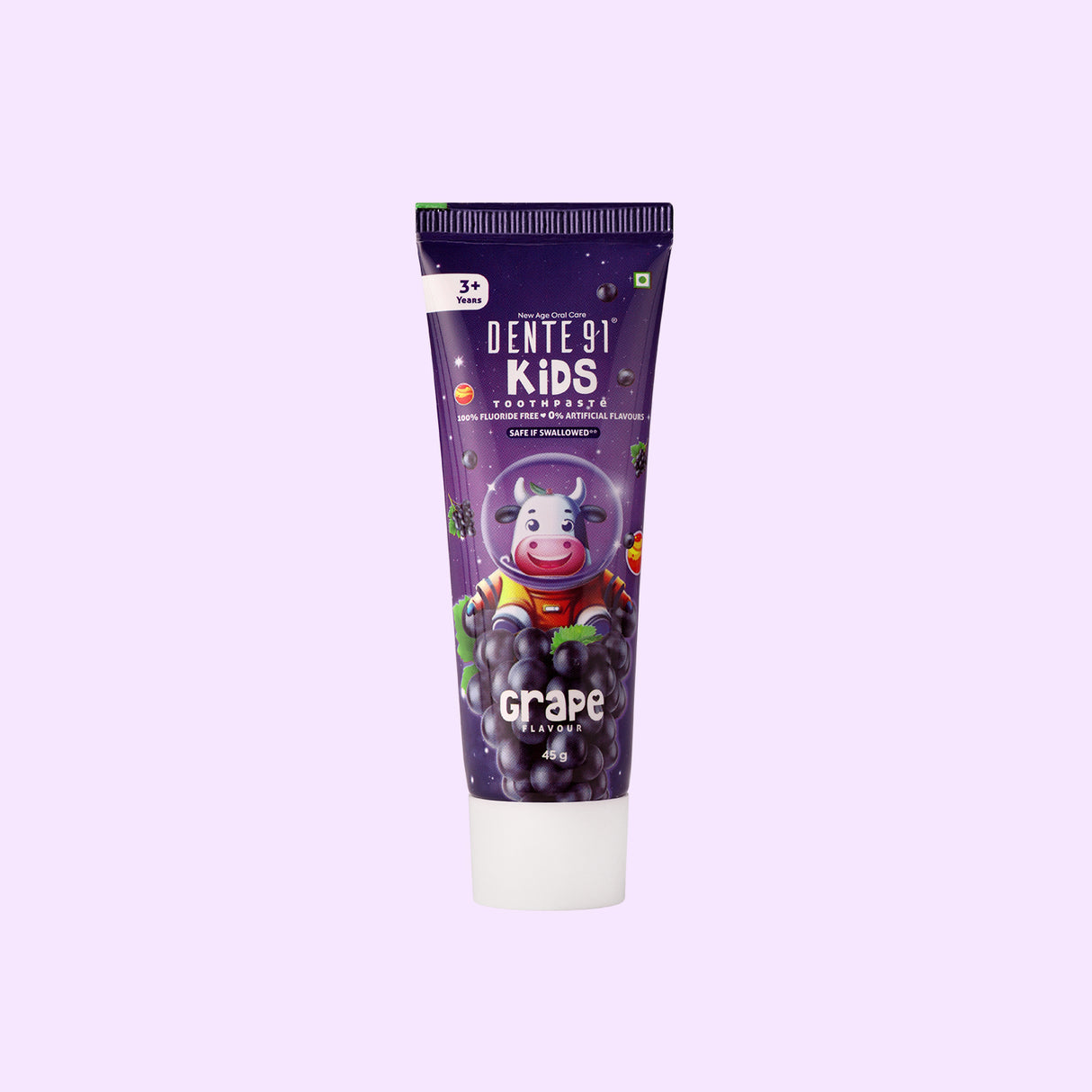 Dente91 Kids Toothpaste, Grape Flavour - Dente91