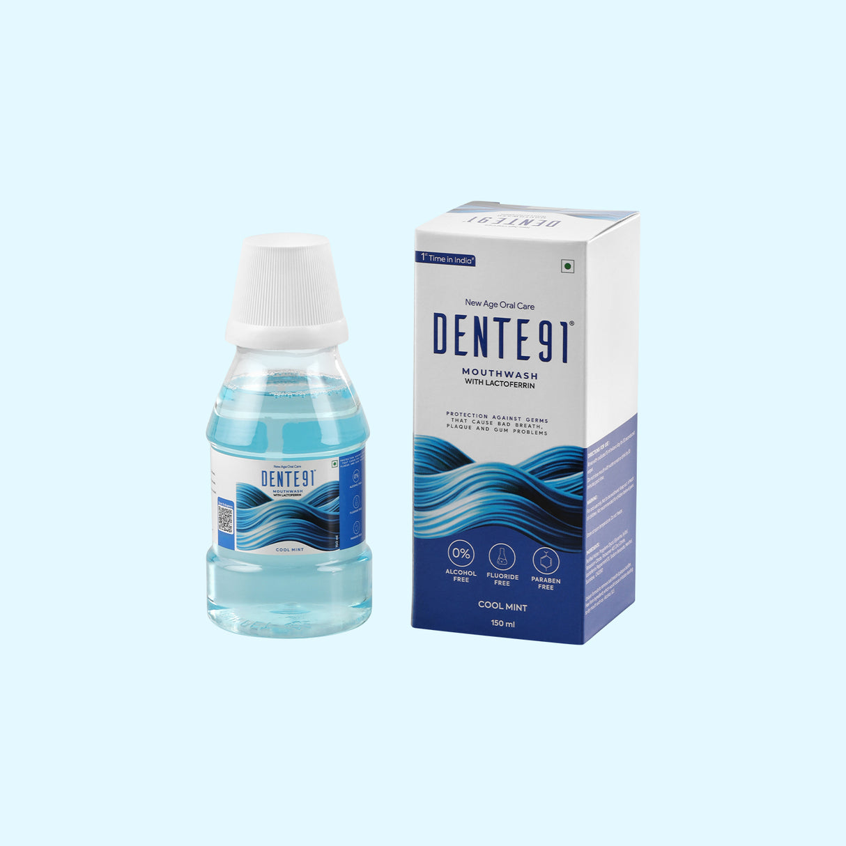 Dente91 Cool Mint Mouthwash - Dente91