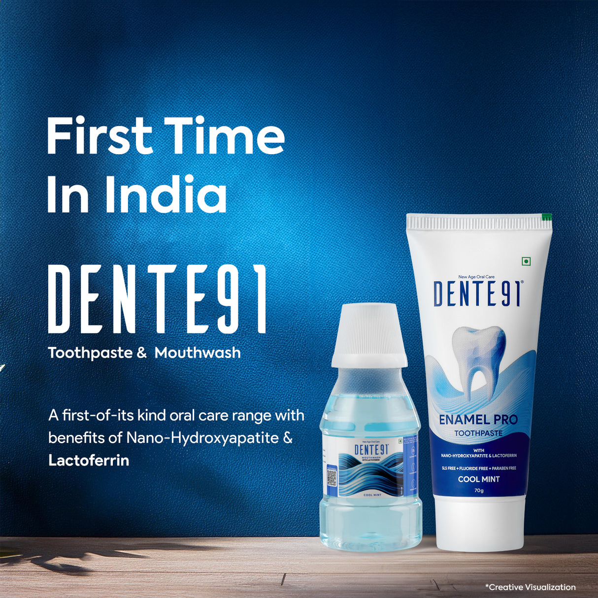 Dente91 Cool Mint Mouthwash - Dente91