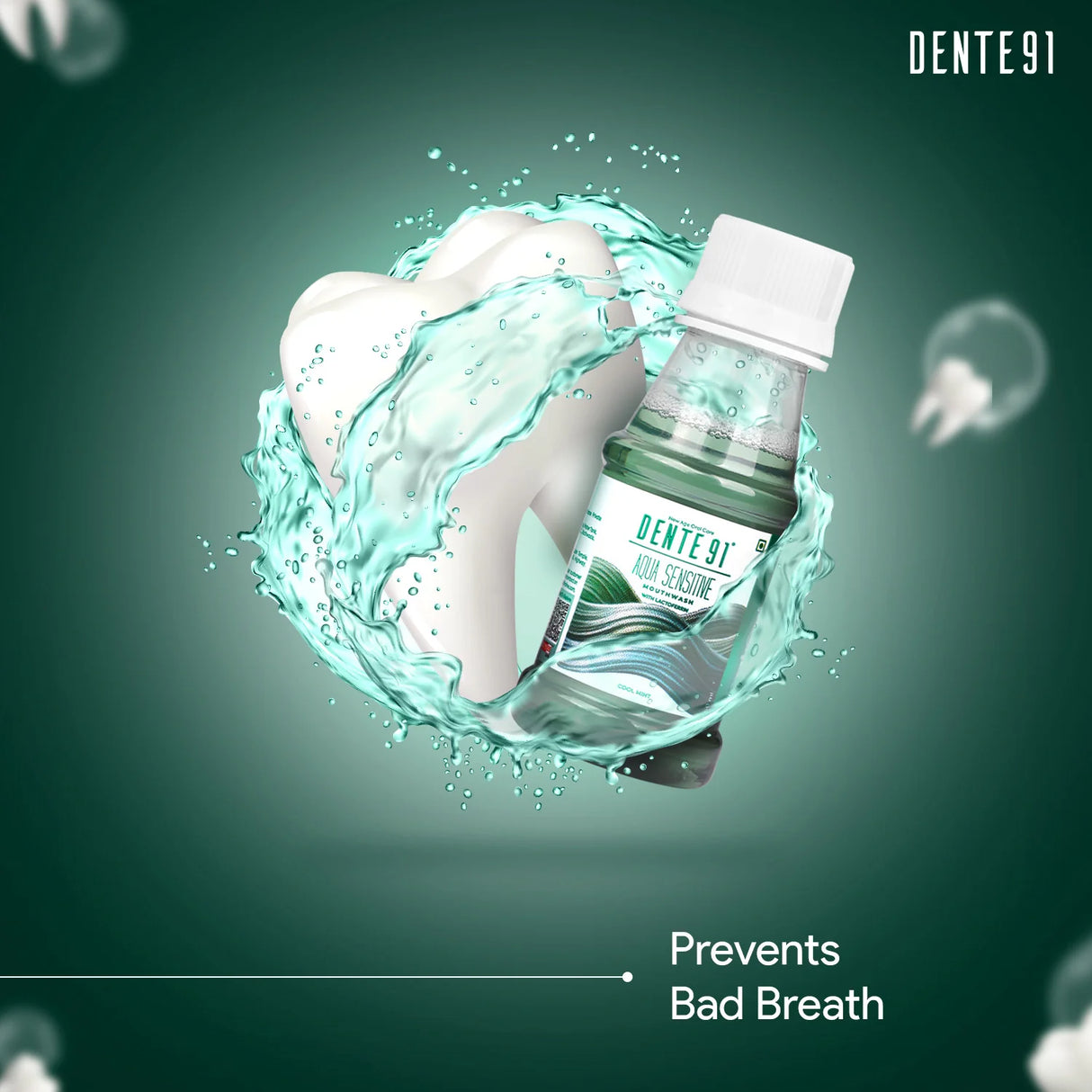 Dente91 Aqua Sensitive Mouthwash - Dente91