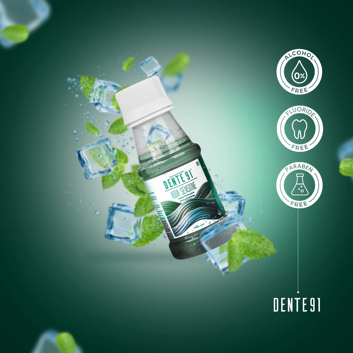Dente91 Aqua Sensitive Mouthwash - Dente91