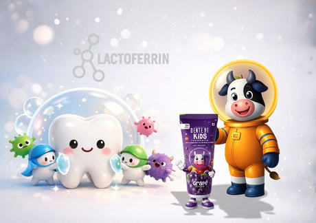Why Lactoferrin Matters in Kids Oral Care | Dente91 Kids Toothpaste