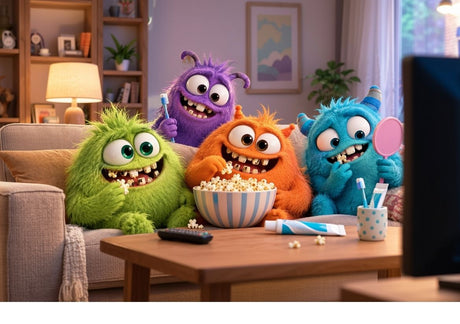 Why Do Movie Monsters Have Such Scary Teeth? They Probably Skipped Brushing!