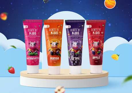 DENTE91 KIDS TOOTHPASTE: A FUN WAY TO TEACH ORAL HYGIENE TO KIDS - Dente91