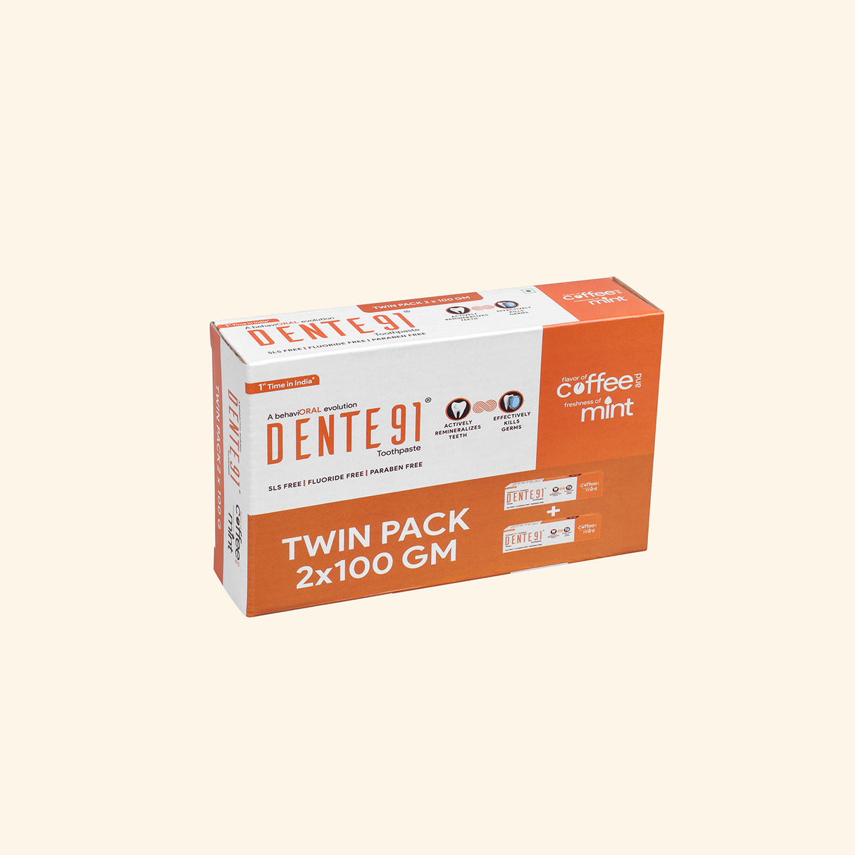 Dente91 Coffee & Mint Toothpaste