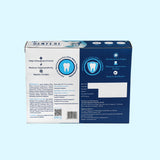 Dente91 toothpaste packaging highlighting enamel strengthening, cavity repair, antimicrobial action, and gum disease protection