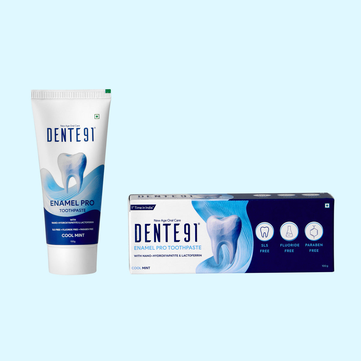 Pro Email Toothpaste Dente91 Enamel Pro Toothpaste - Strengthens Enamel & Sensitivity Relief