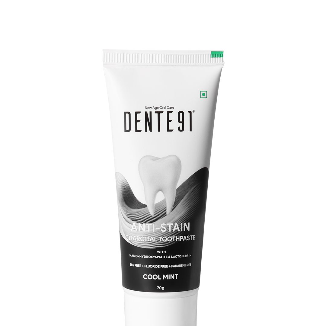Dente91 Anti-Stain Charcoal Toothpaste