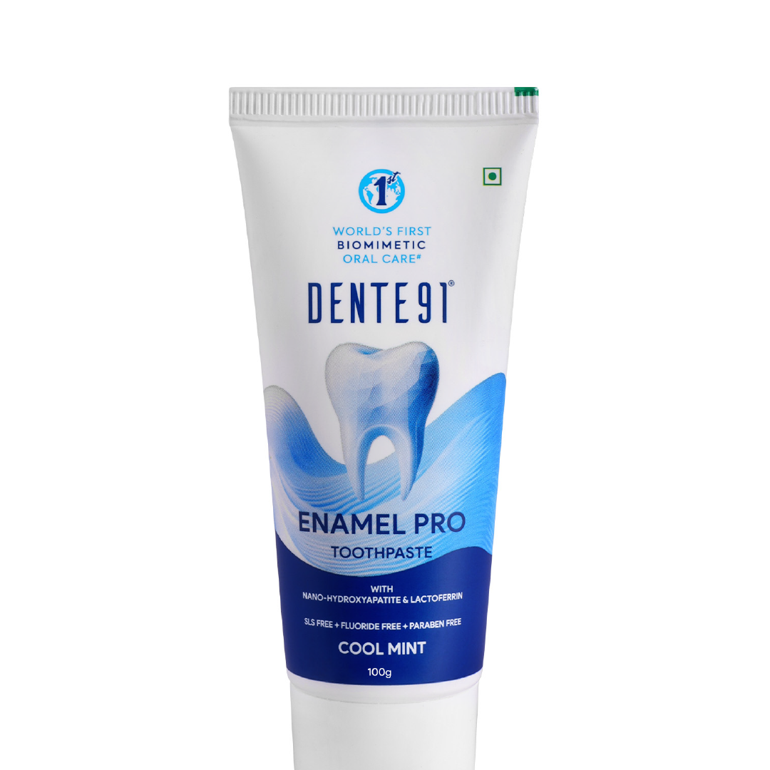 Buy Dente91 Enamel Pro Toothpaste | Fluoride-Free Enamel Repair