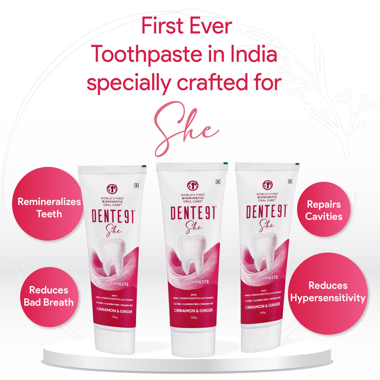 Dente91 SHE Toothpaste