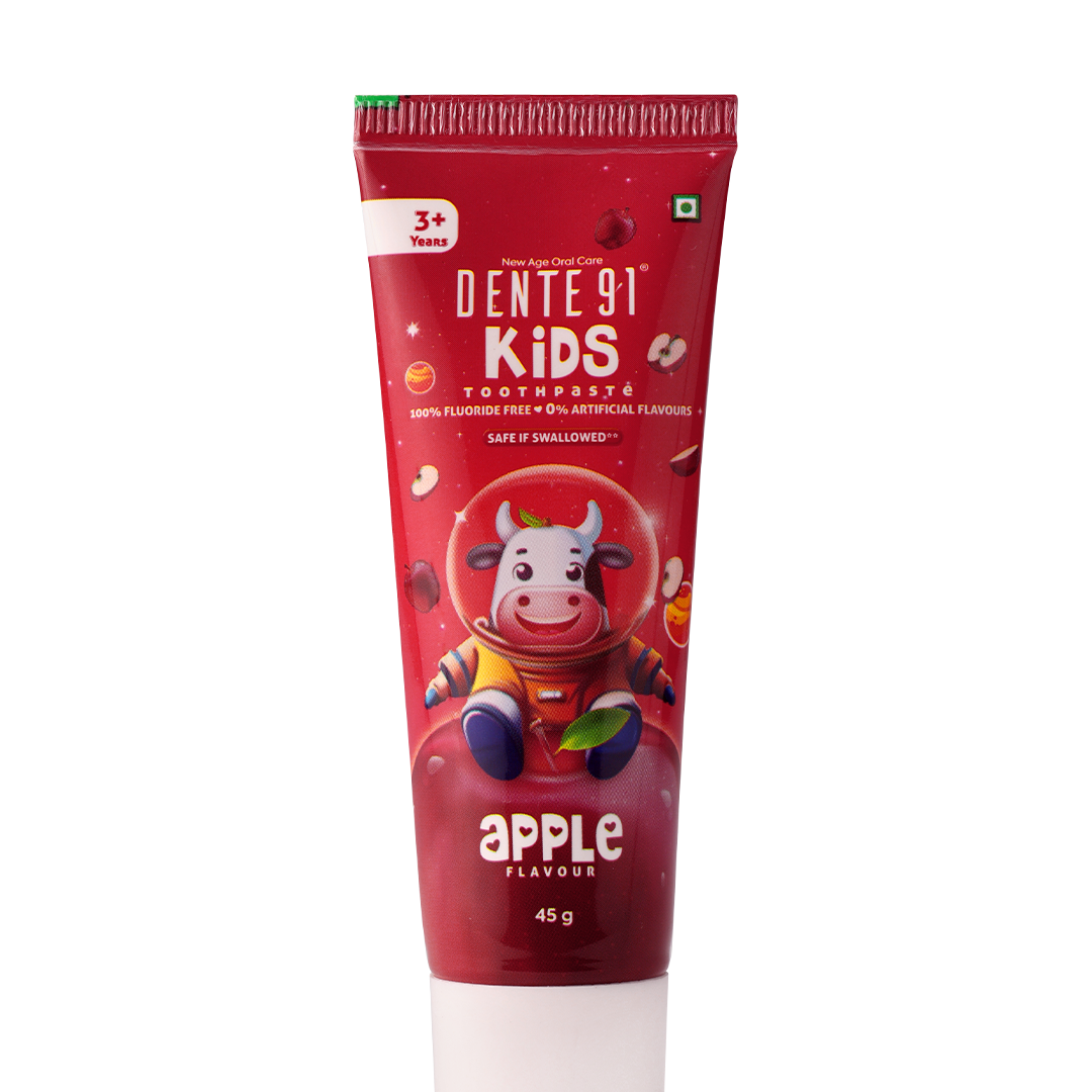Buy Apple Flavoured Kids Toothpaste – Fluoride-Free Remineralizing