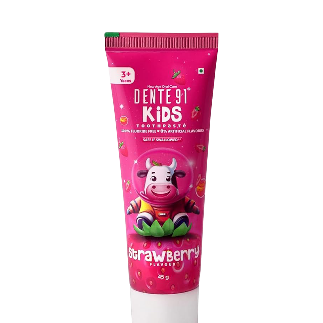 Dente91 Kids Toothpaste, Strawberry Flavour