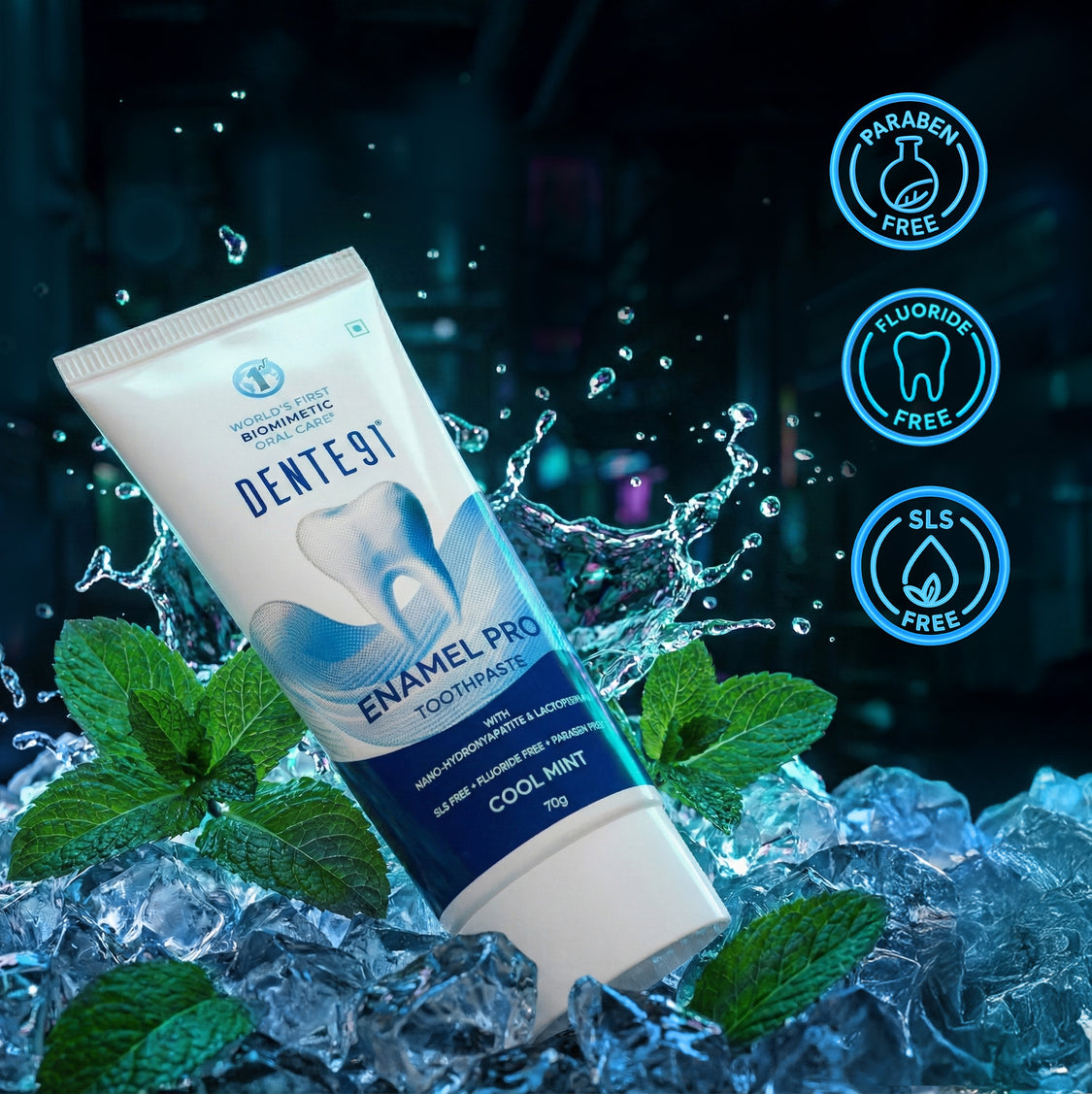 Buy Dente91 Enamel Pro Toothpaste | Fluoride-Free Enamel Repair