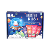 Dente91 Kids Toothpaste, Pack of 4