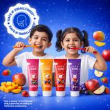 Dente91 Kids Toothpaste, Pack of 4